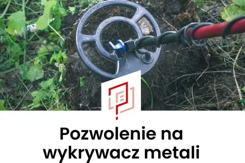 Cewka wykrywacza metali nad ziemią. Czy można chodzić z wykrywaczem metali po swoim polu? Pozwolenie na wykrywacz metali.