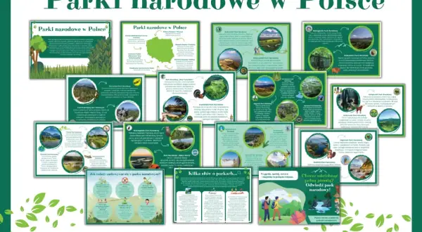Wszystkie parki narodowe w Polsce na 15 kartach PDF. Odkryj piękno przyrody i zaplanuj przygodę w parkach narodowych.