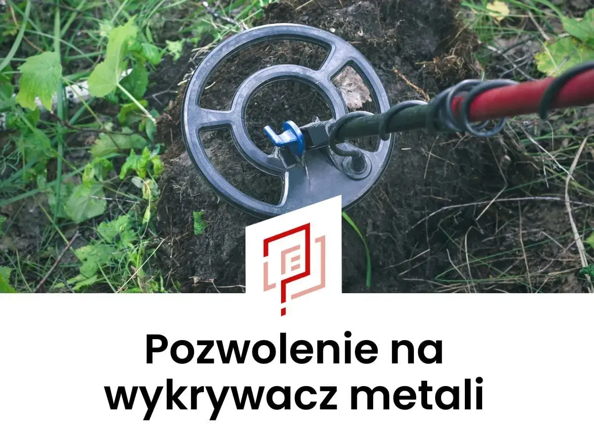 Cewka wykrywacza metali nad ziemią. Czy można chodzić z wykrywaczem metali po swoim polu? Pozwolenie na wykrywacz metali.