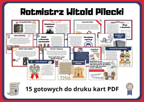 Rotmistrz Pilecki - wzór niezłomności, odwagi i poświęcenia. Jego życie to dowód, że warto czynić dobro, nawet gdy nikt nie patrzy.
